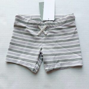 Textured Swim Trunks In Light Green &Lavender Stripe
NWT size 3/4T